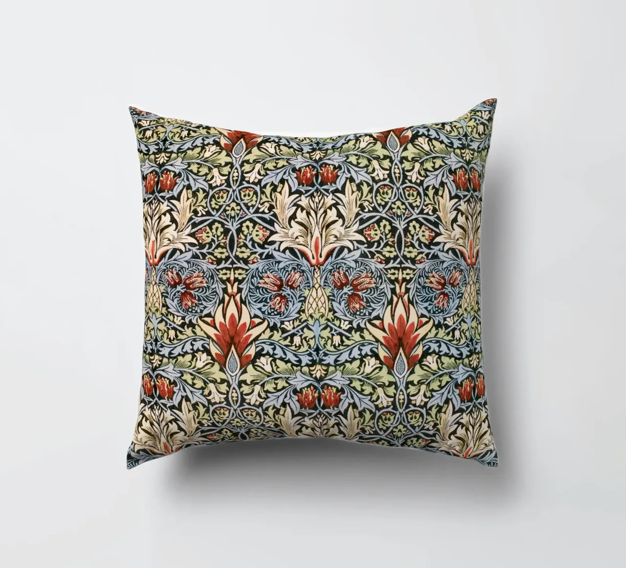 William Morris - Modello a fiori cuscino da Second Canvas