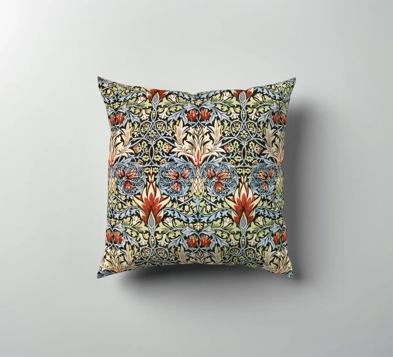 William Morris - Modello a fiori cuscino da Second Canvas