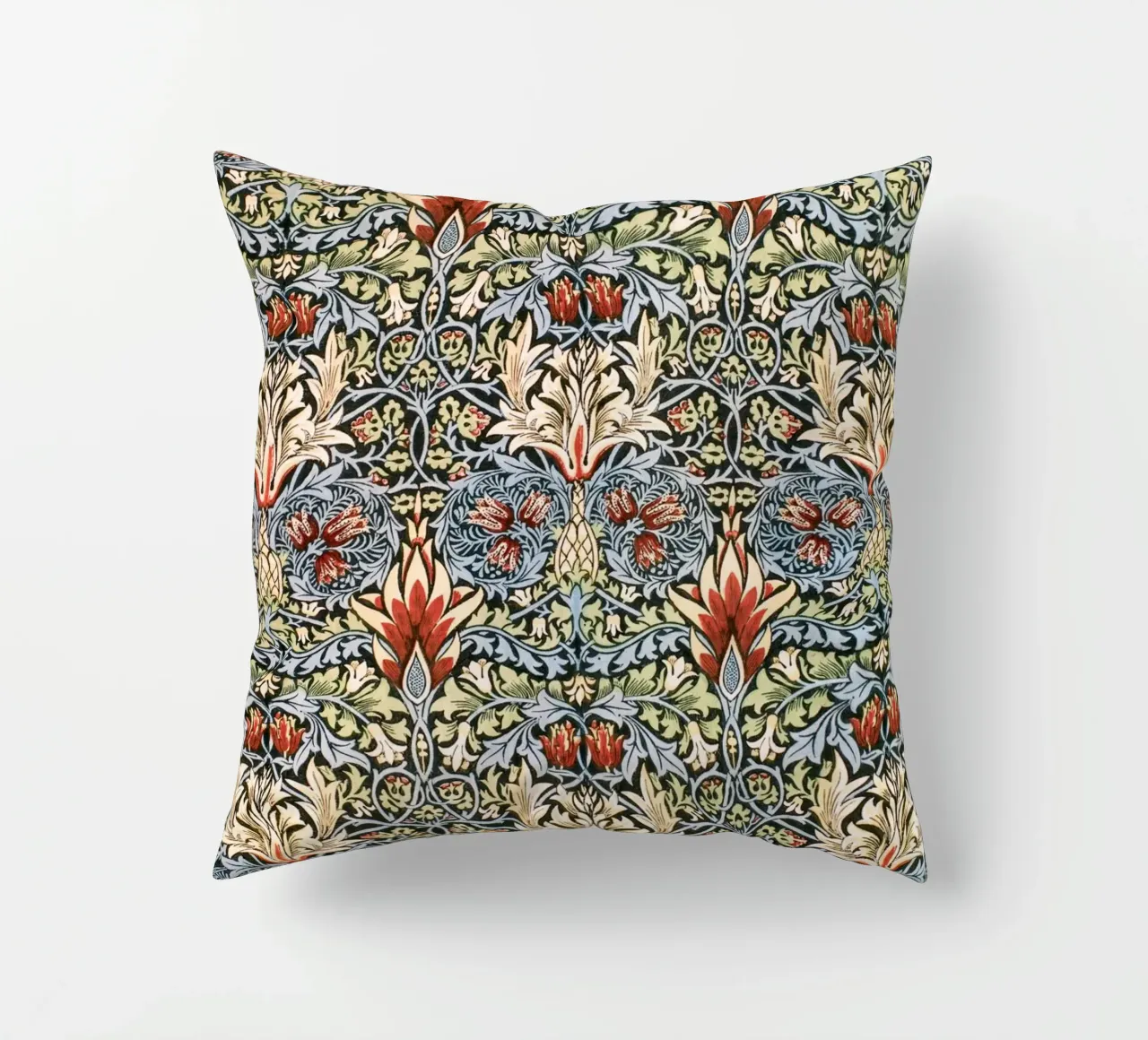 William Morris - Modello a fiori cuscino da Second Canvas