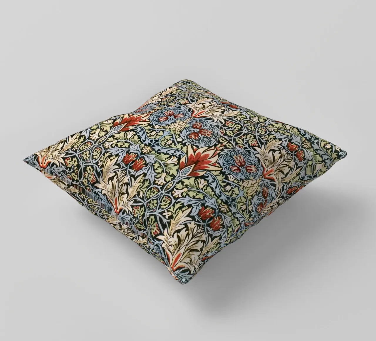 William Morris - Modello a fiori cuscino da Second Canvas