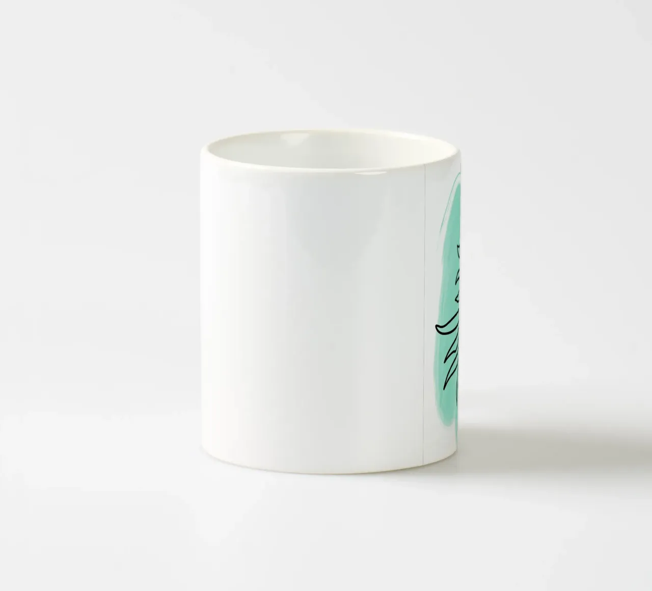Leafy plant Keramik Tasse von LisaArtes