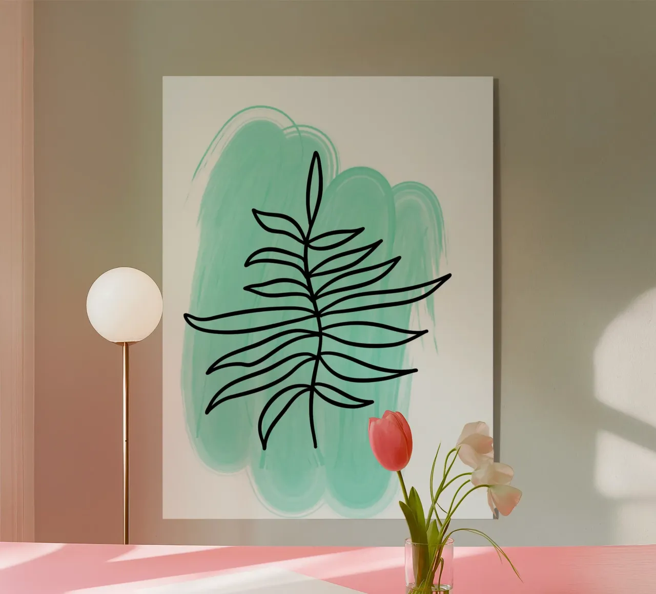 Leafy plant product.type.acrylglas common.byCreator LisaArtes