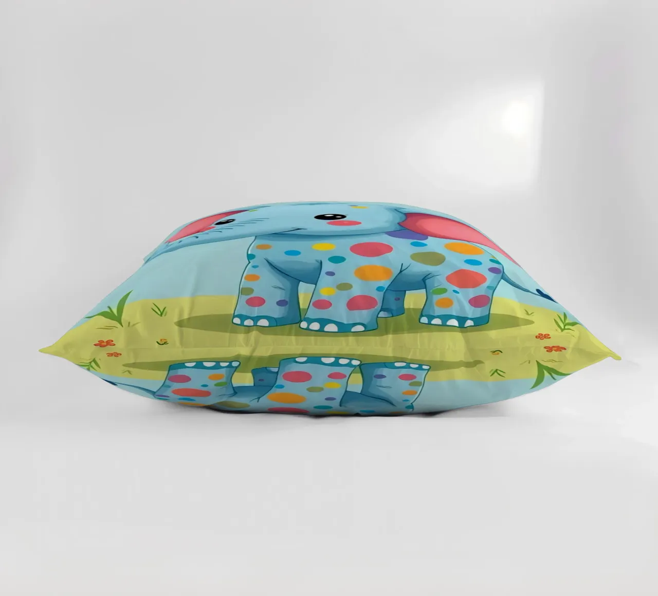 Elefante_4 cuscino da Tierisch bunt by LK