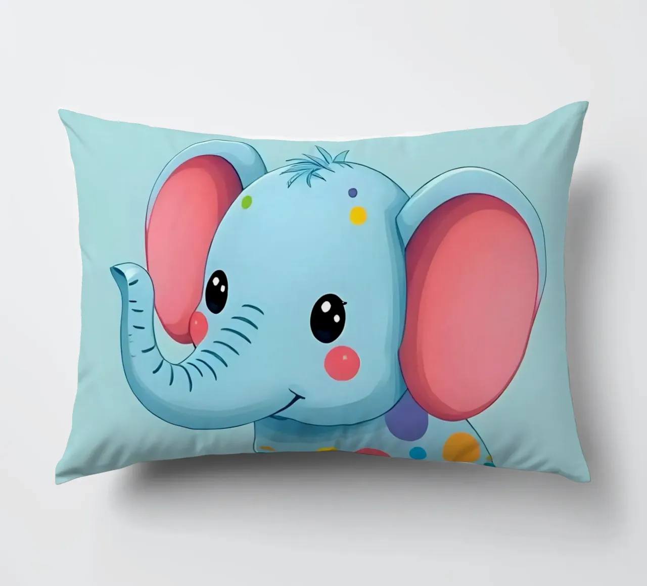 Elefante_4 cuscino da Tierisch bunt by LK