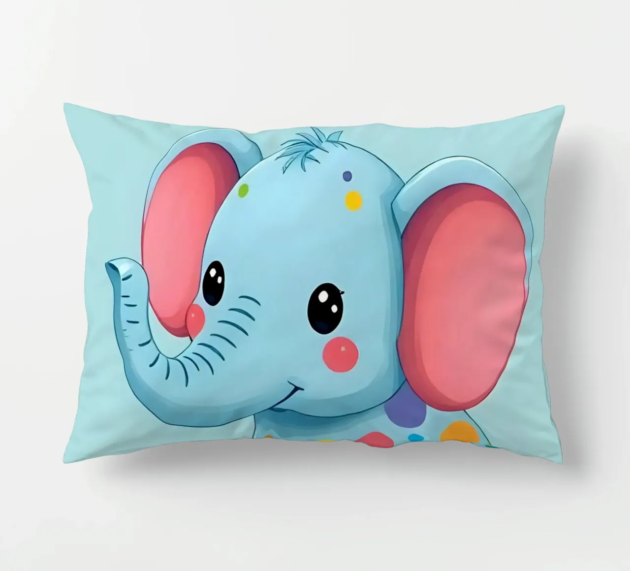 Elefante_4 cuscino da Tierisch bunt by LK
