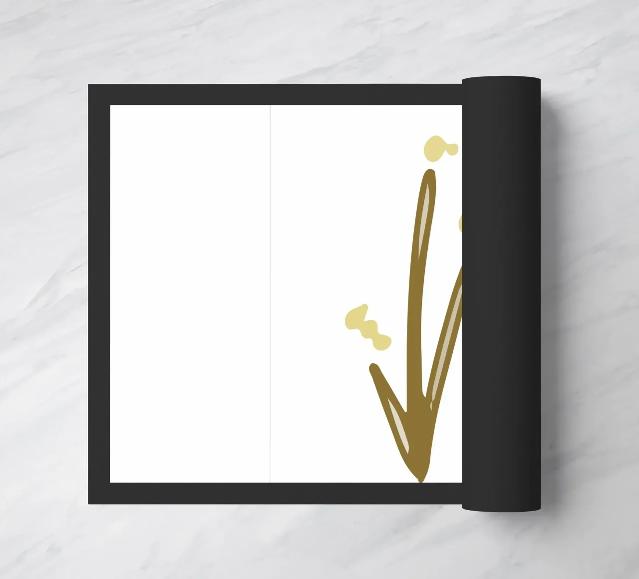 Three branches deurmat van LisaArtes