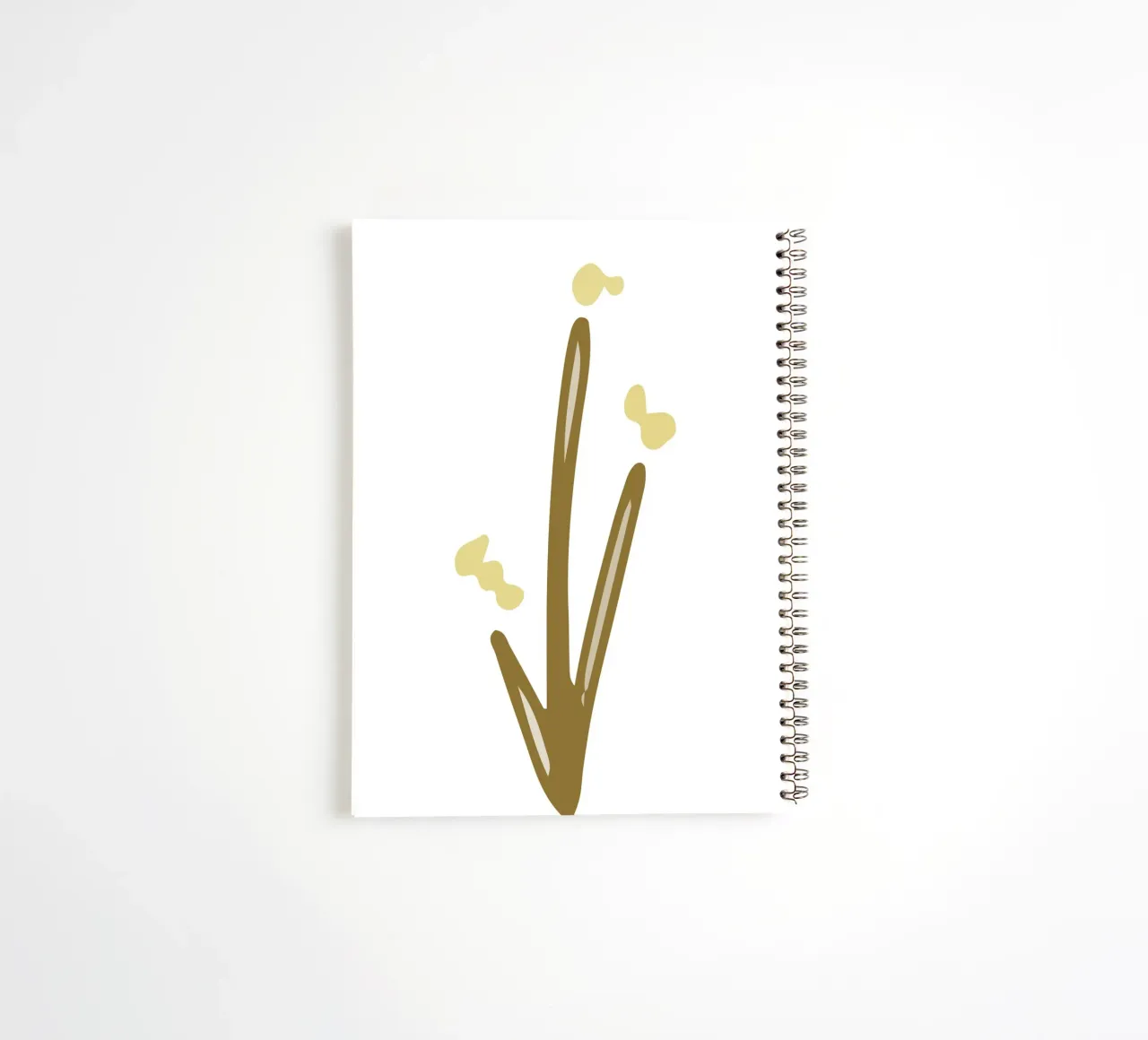 Three branches spiral notebook by LisaArtes