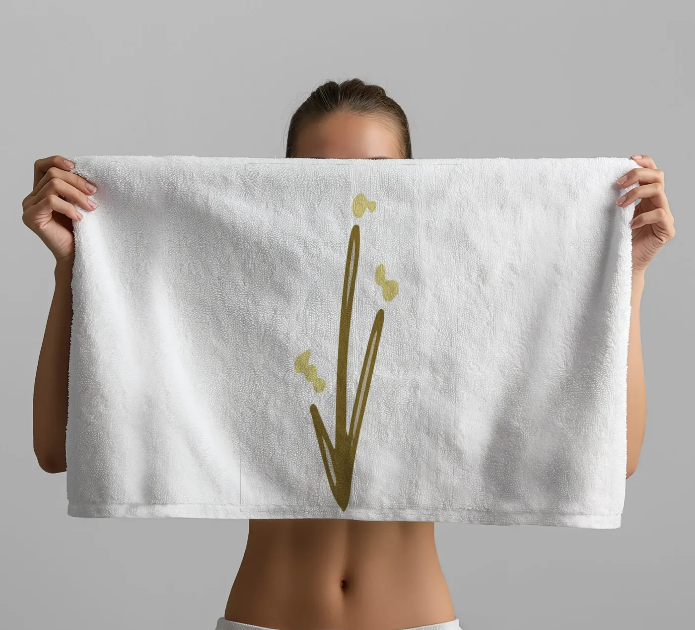 Three branches badhanddoek van LisaArtes