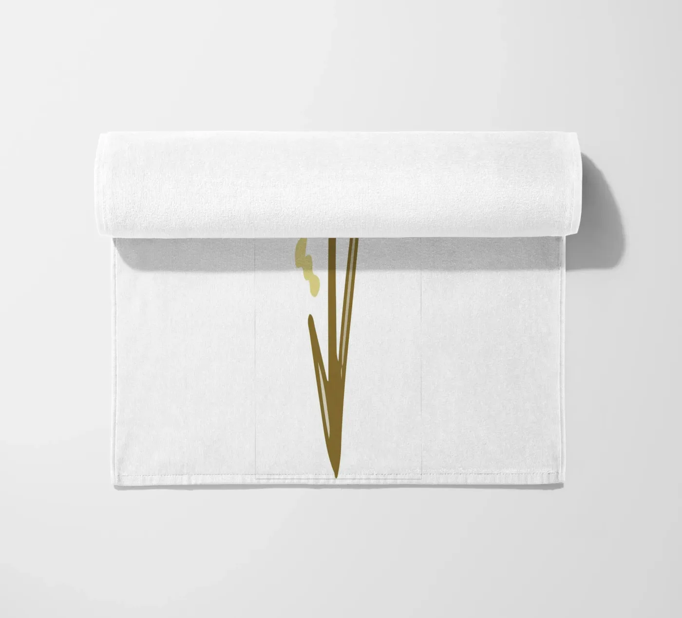 Three branches beach towel by LisaArtes