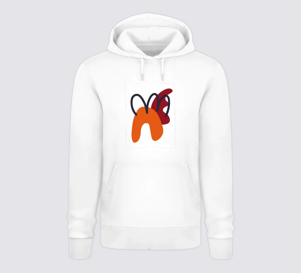 Bold abstract shapes sudadera con capucha de LisaArtes