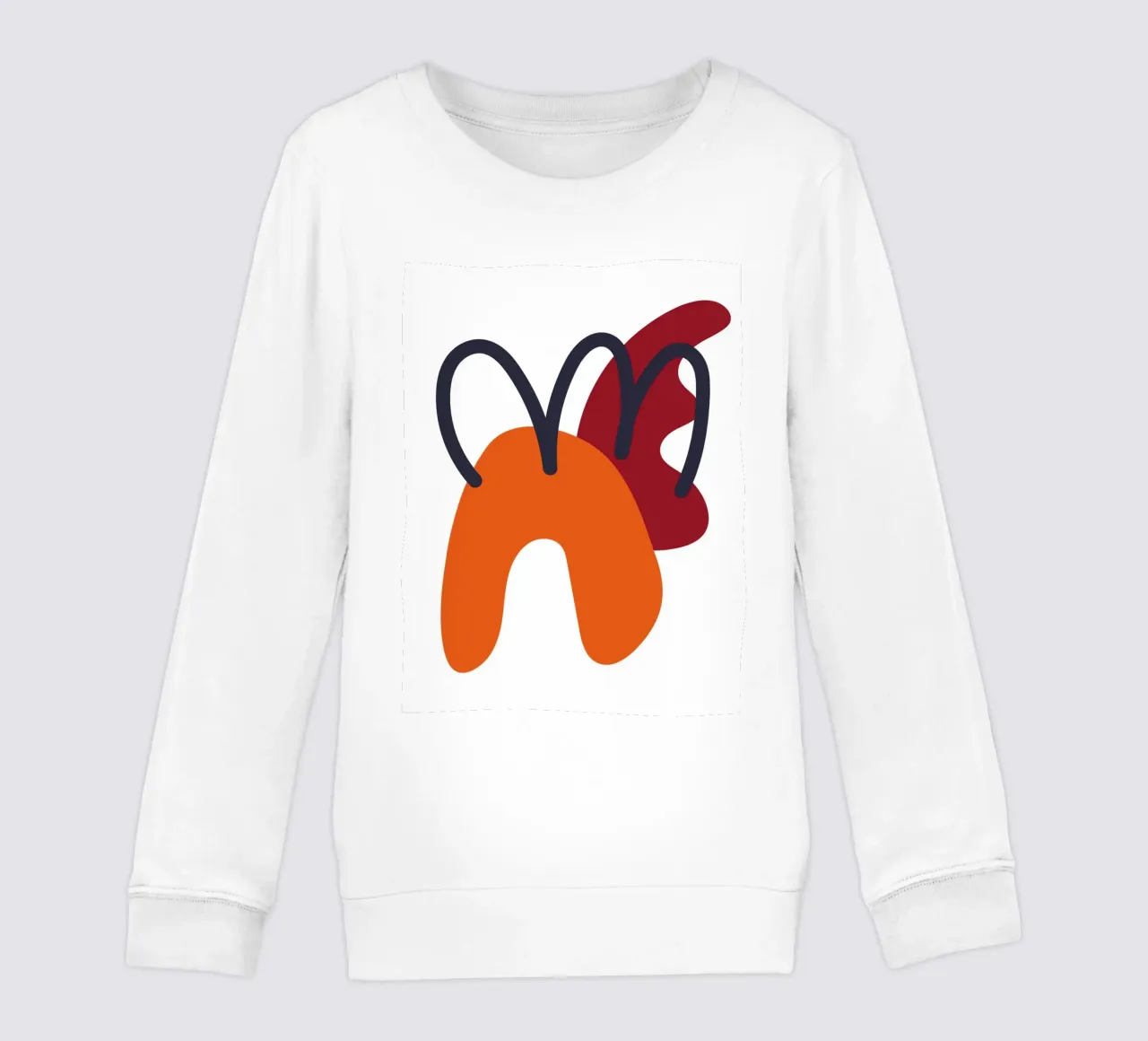 Bold abstract shapes felpa bambino da LisaArtes