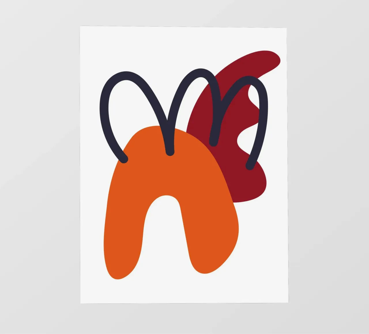 Bold abstract shapes pvc cover by LisaArtes