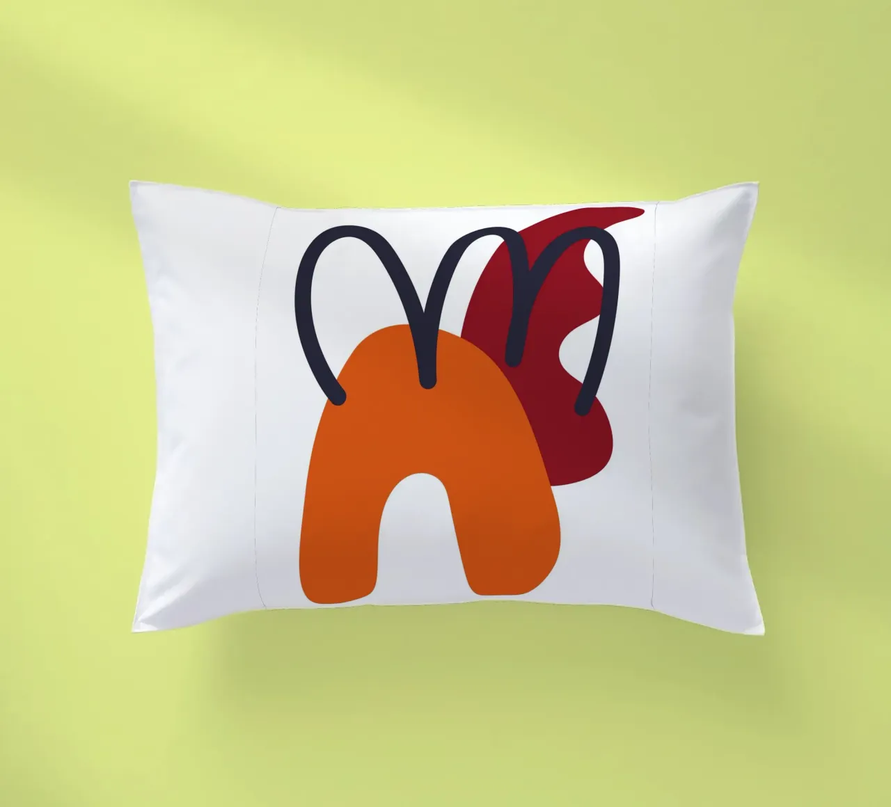 Bold abstract shapes cuscino da LisaArtes