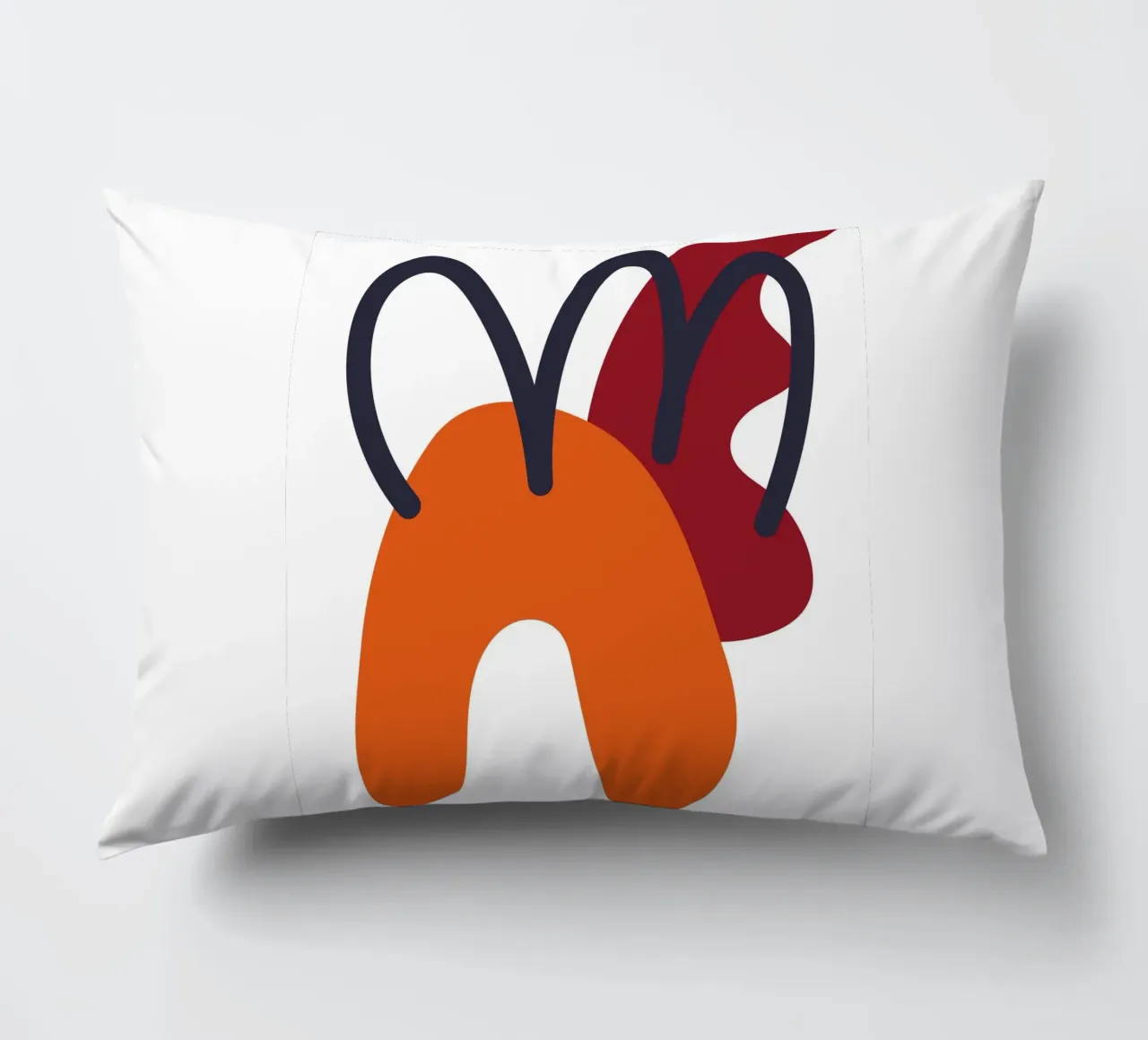 Bold abstract shapes cuscino da LisaArtes