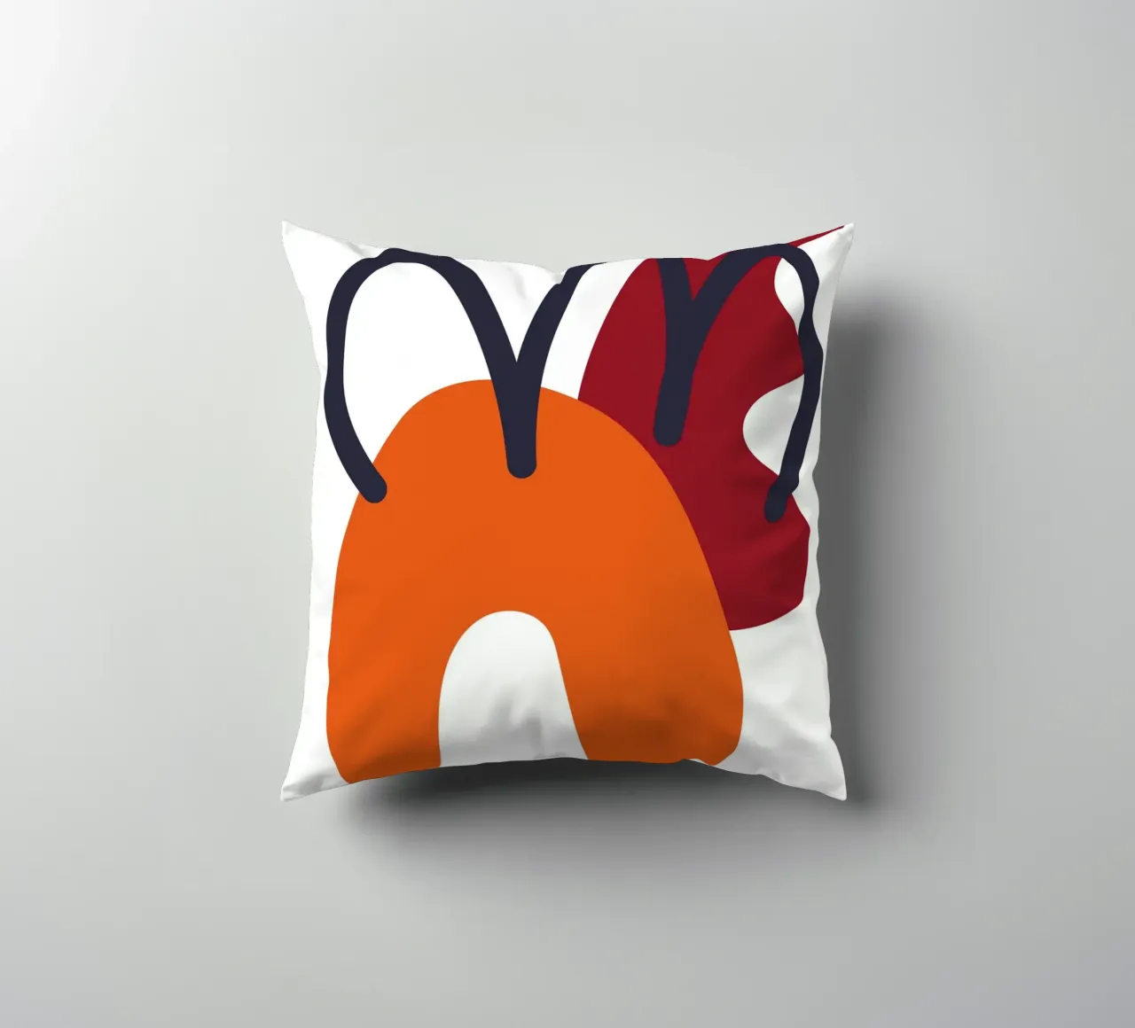 Bold abstract shapes cuscino da LisaArtes