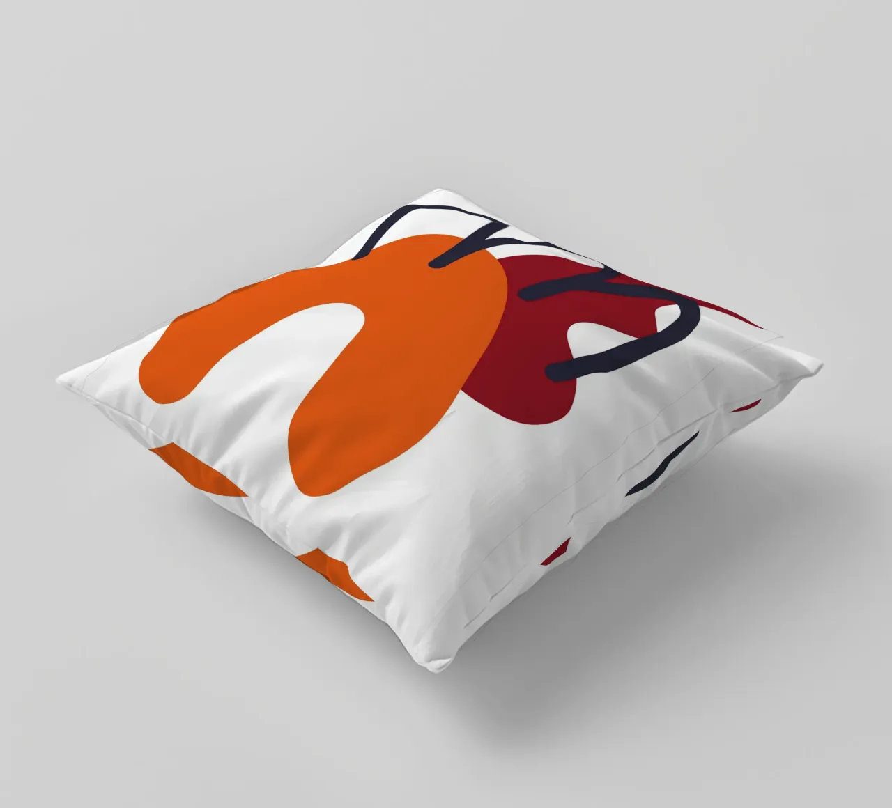 Bold abstract shapes cuscino da LisaArtes