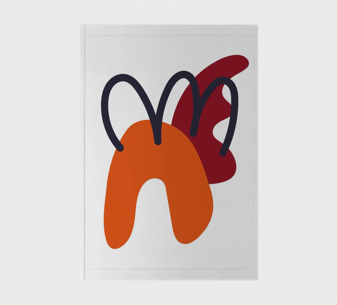 Bold abstract shapes carnet de notes de LisaArtes