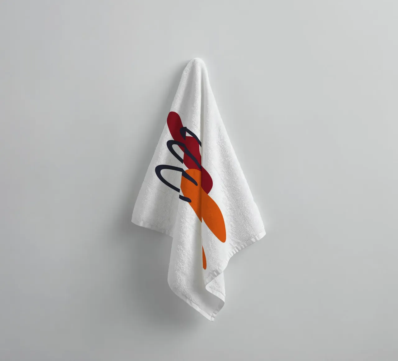 Bold abstract shapes asciugamano da bagno da LisaArtes