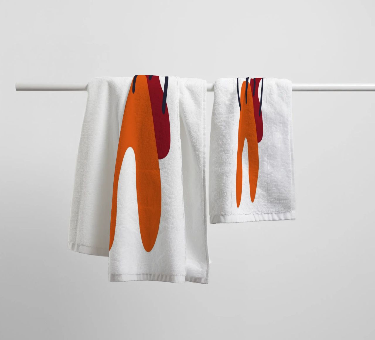 Bold abstract shapes serviette de bain de LisaArtes