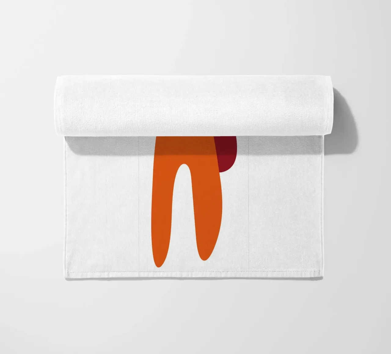 Bold abstract shapes beach towel by LisaArtes