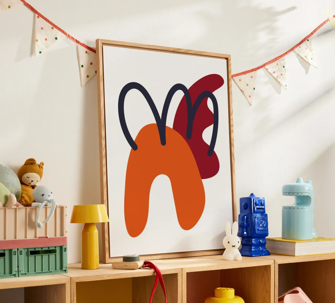 Bold abstract shapes plexiglass da LisaArtes