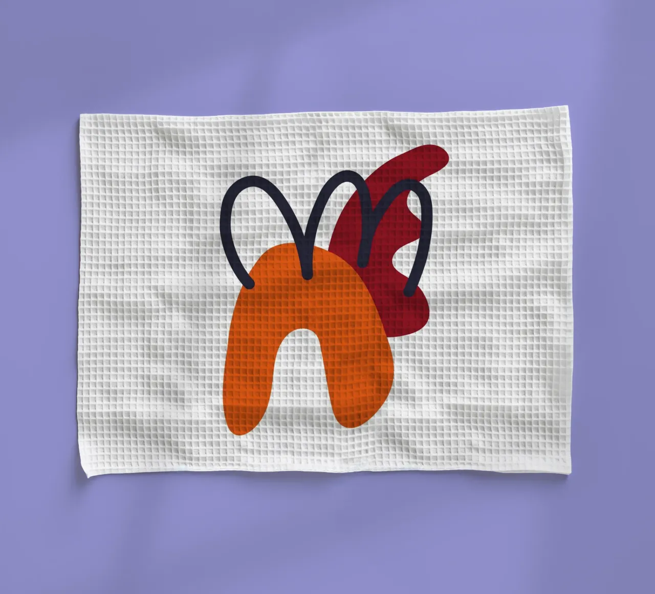 Bold abstract shapes Geschirrtuch von LisaArtes
