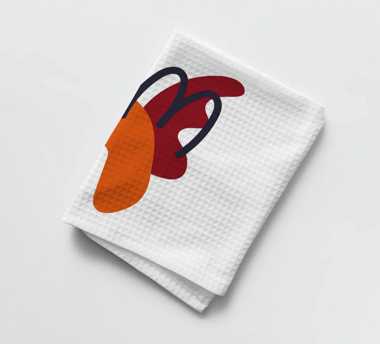 Bold abstract shapes Geschirrtuch von LisaArtes