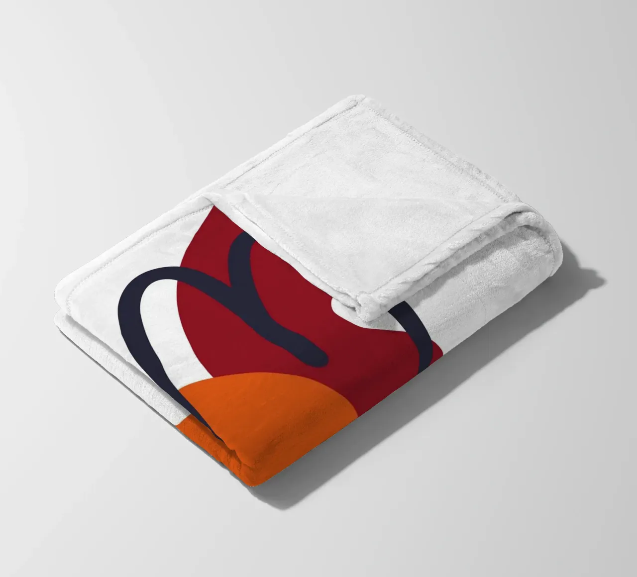 Bold abstract shapes coperta in pile da LisaArtes