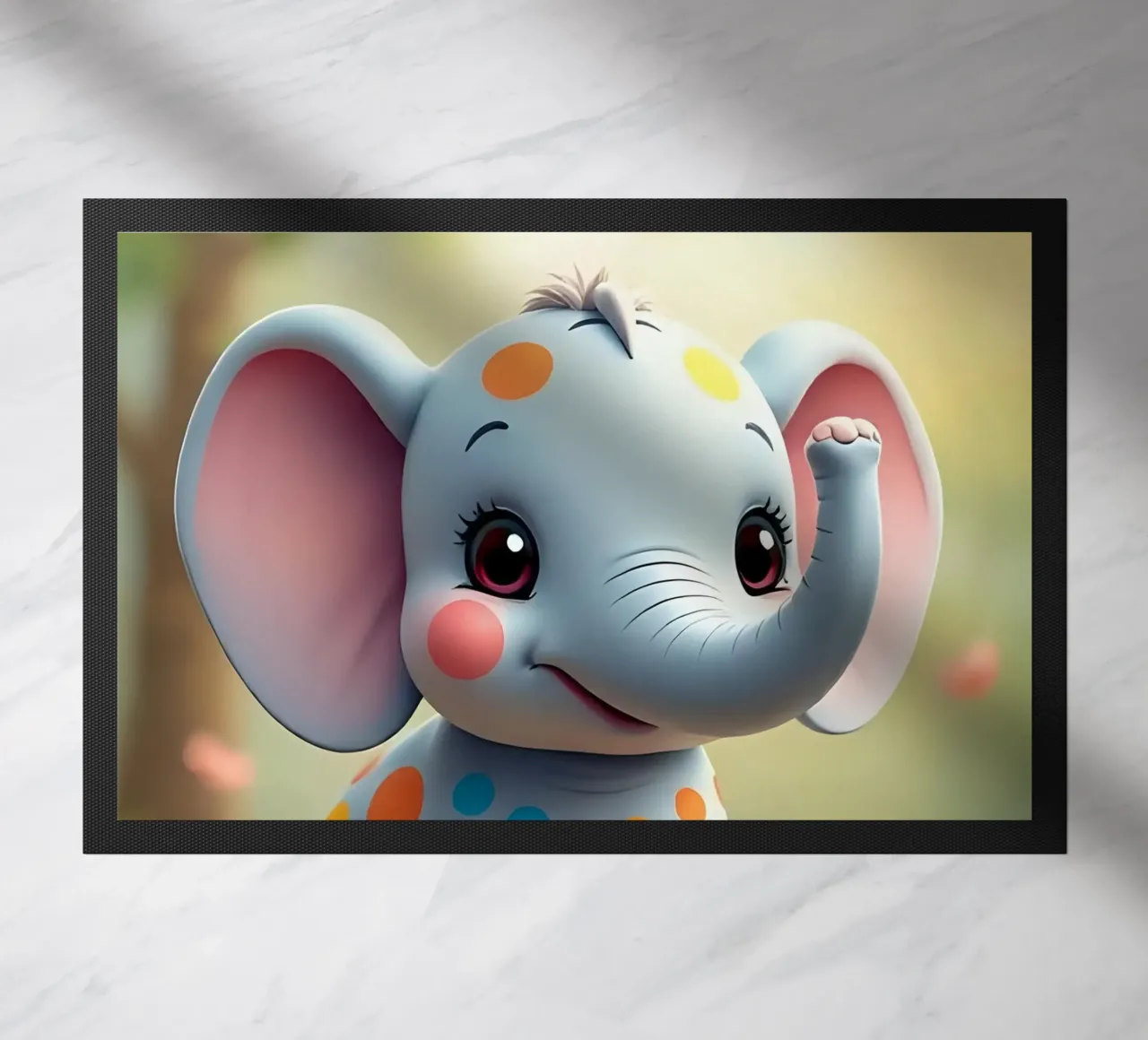 Elefante_5 zerbino da Tierisch bunt by LK