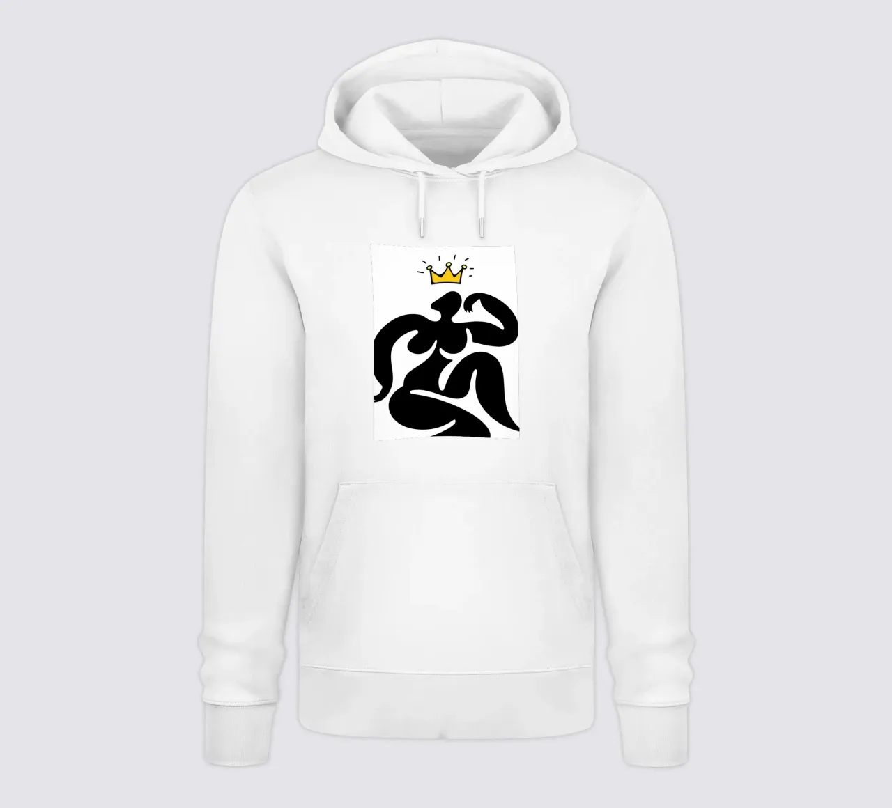 Pose with crown felpa con cappuccio da edsonramosart