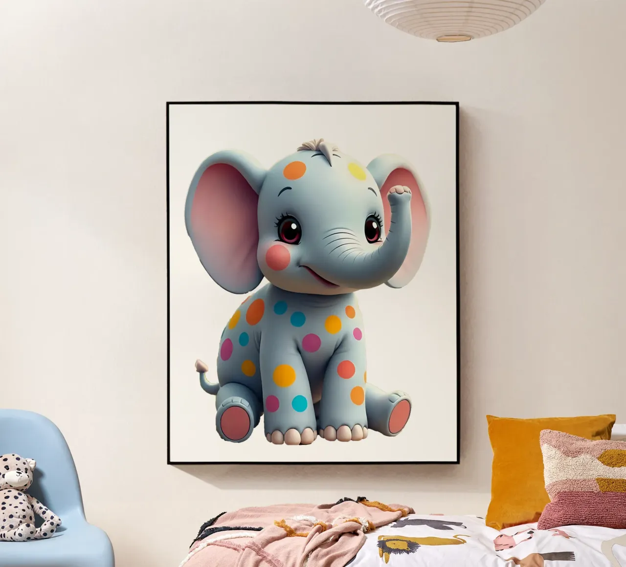 Elefante_5a plexiglass da Tierisch bunt by LK