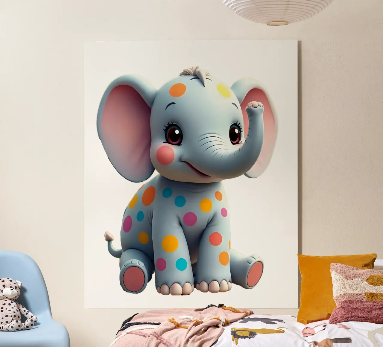 Elefante_5a plexiglass da Tierisch bunt by LK