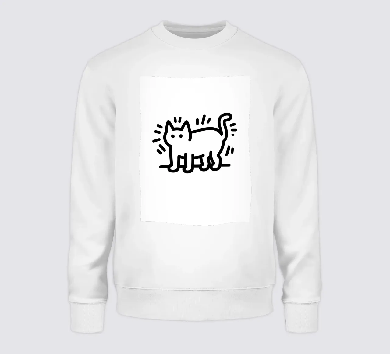 Cat in lines felpa da edsonramosart