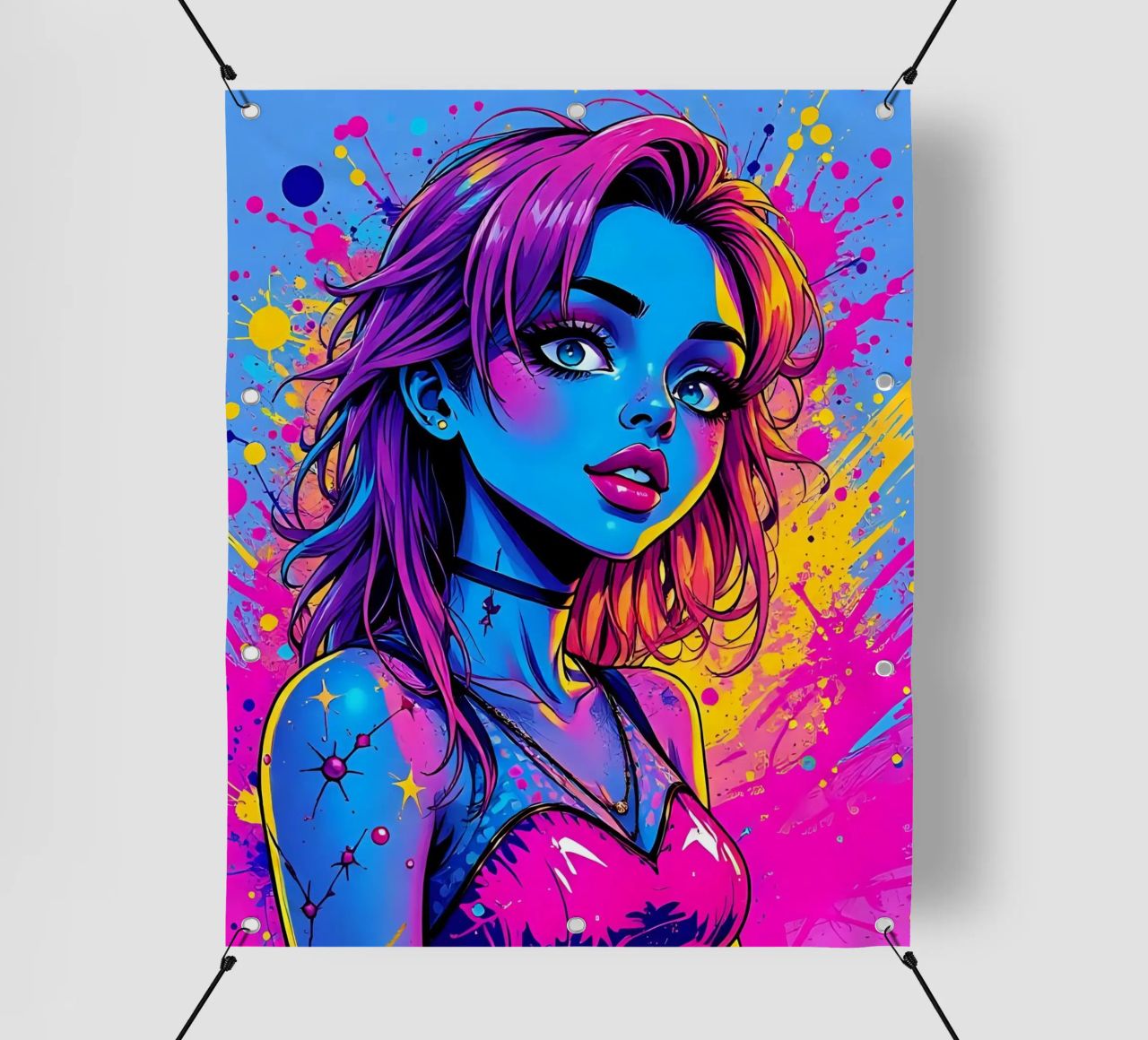 Stile_C_2 telo in pvc da AI-Portraits by LK