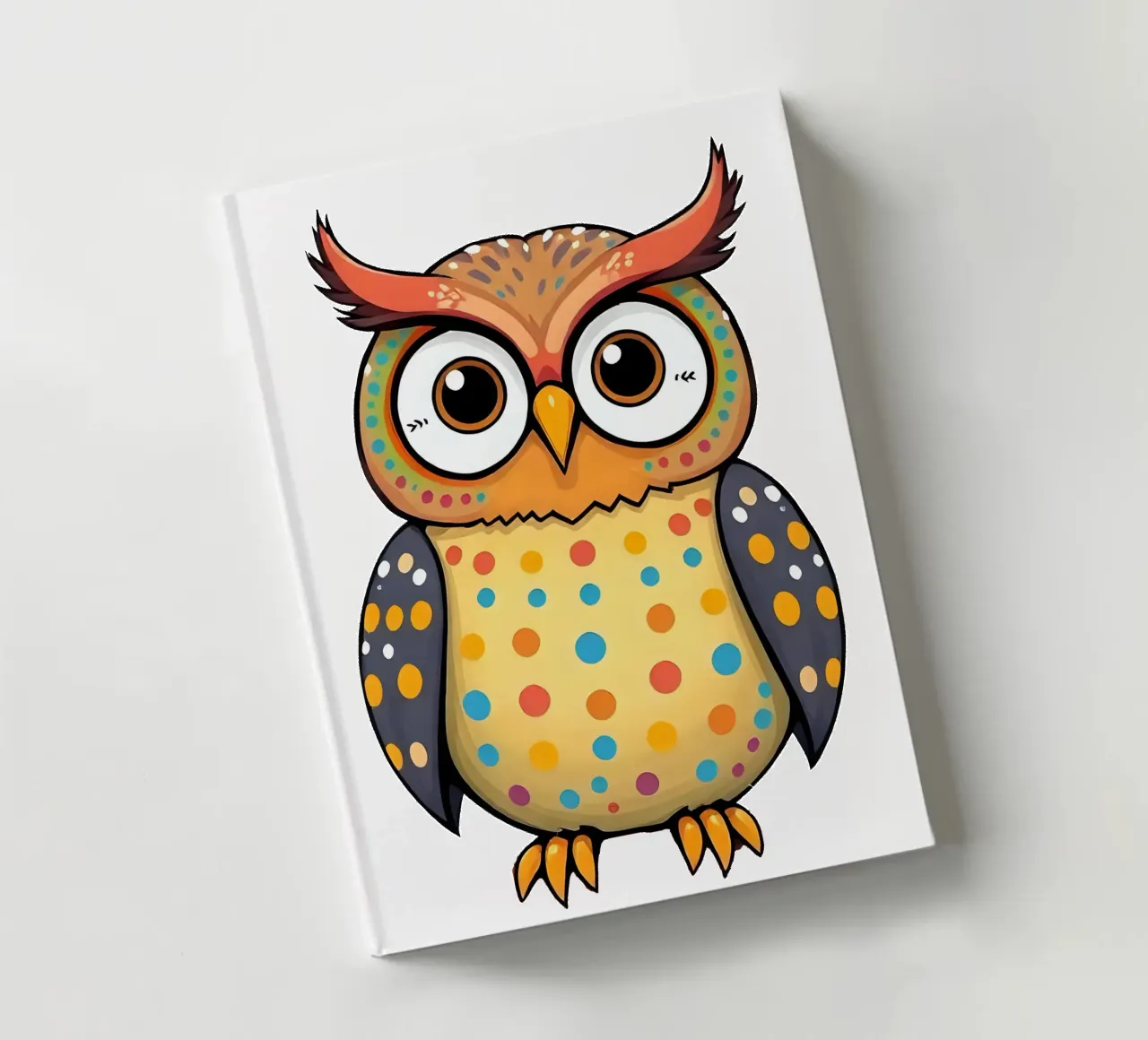 Owl_1a notebook by Tierisch bunt by LK