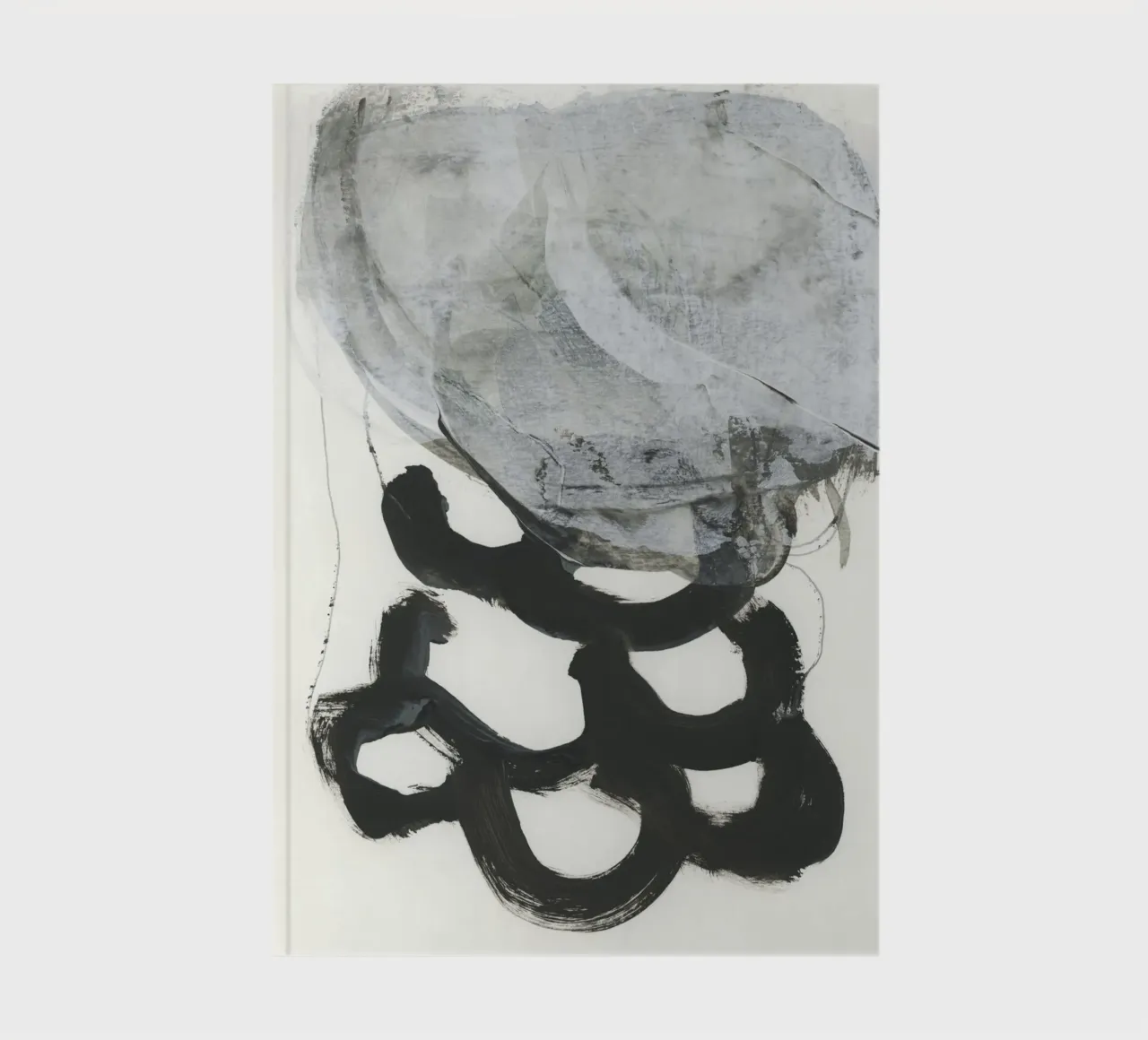 line and shape 25-01 notebook by IRIS LEHNHARDT FINE ART