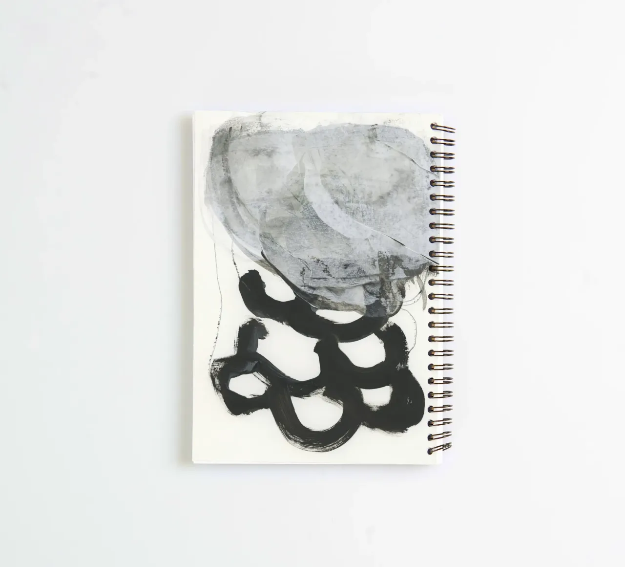 line and shape 25-01 spiral notebook by IRIS LEHNHARDT FINE ART