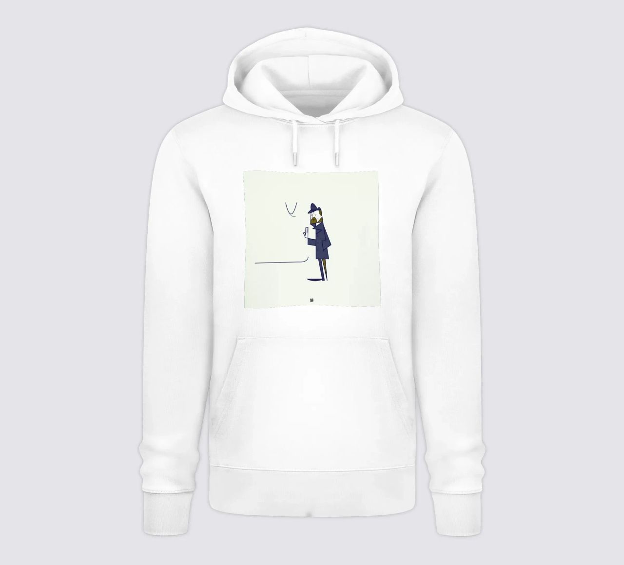 I'm lost in your immensity felpa con cappuccio da Ale Giorgini
