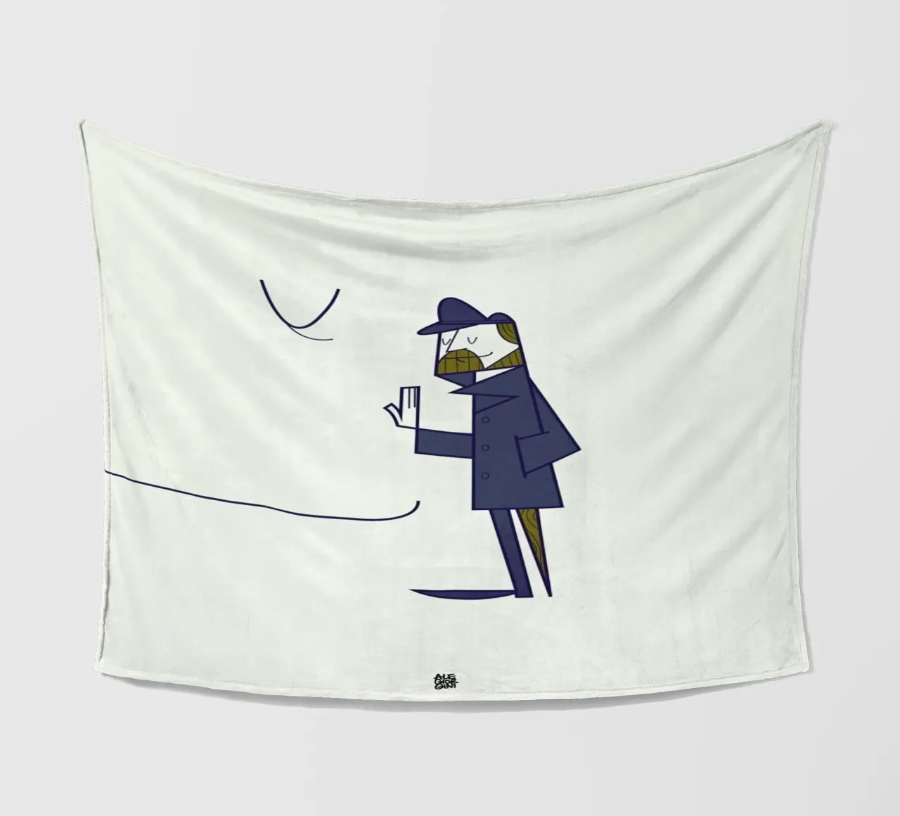 I'm lost in your immensity coperta in pile da Ale Giorgini