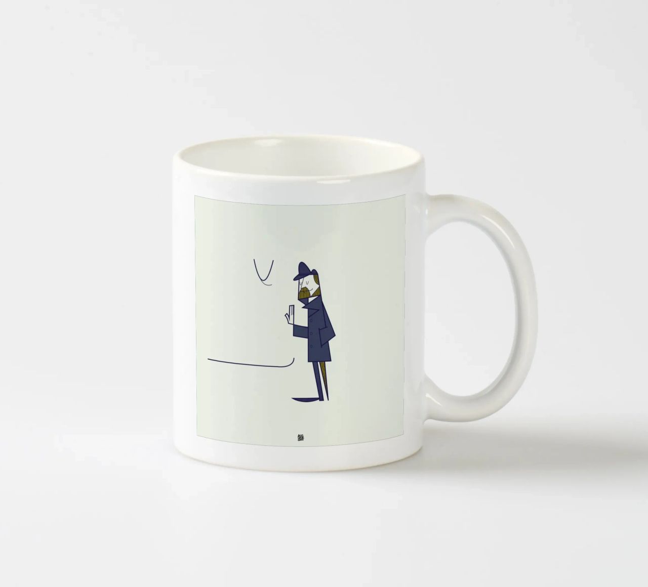 I'm lost in your immensity tazza in ceramica da Ale Giorgini
