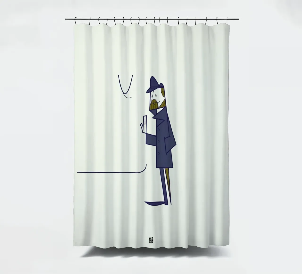 I'm lost in your immensity tenda da doccia da Ale Giorgini