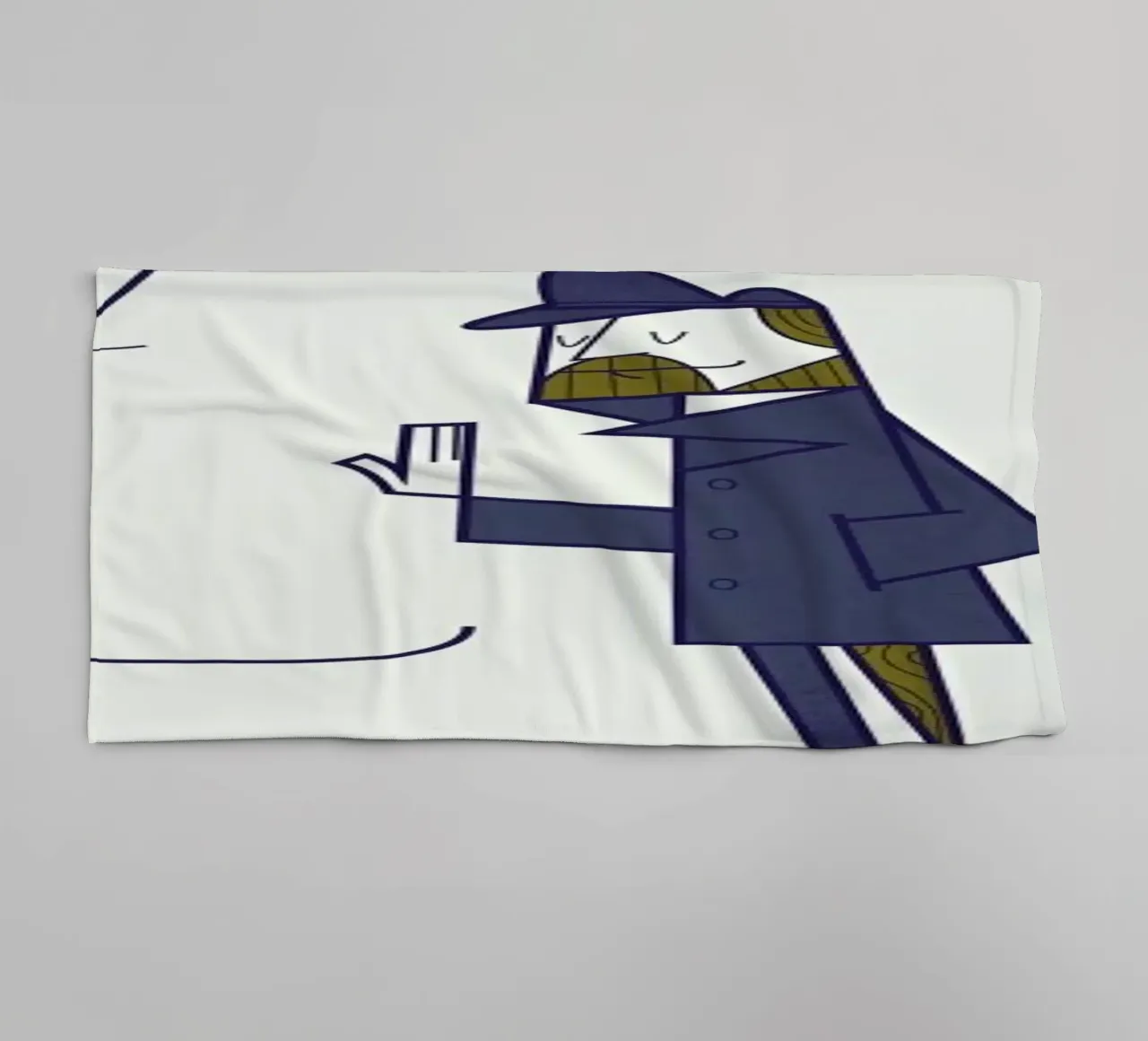 I'm lost in your immensity asciugamano da bagno da Ale Giorgini