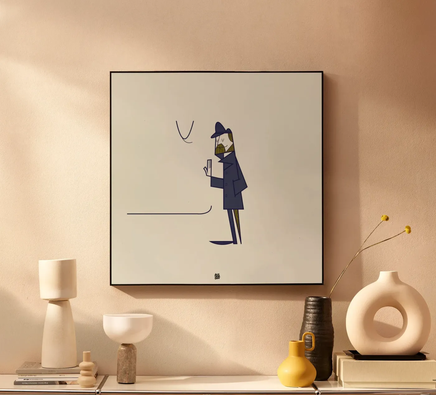 I'm lost in your immensity plexiglass da Ale Giorgini