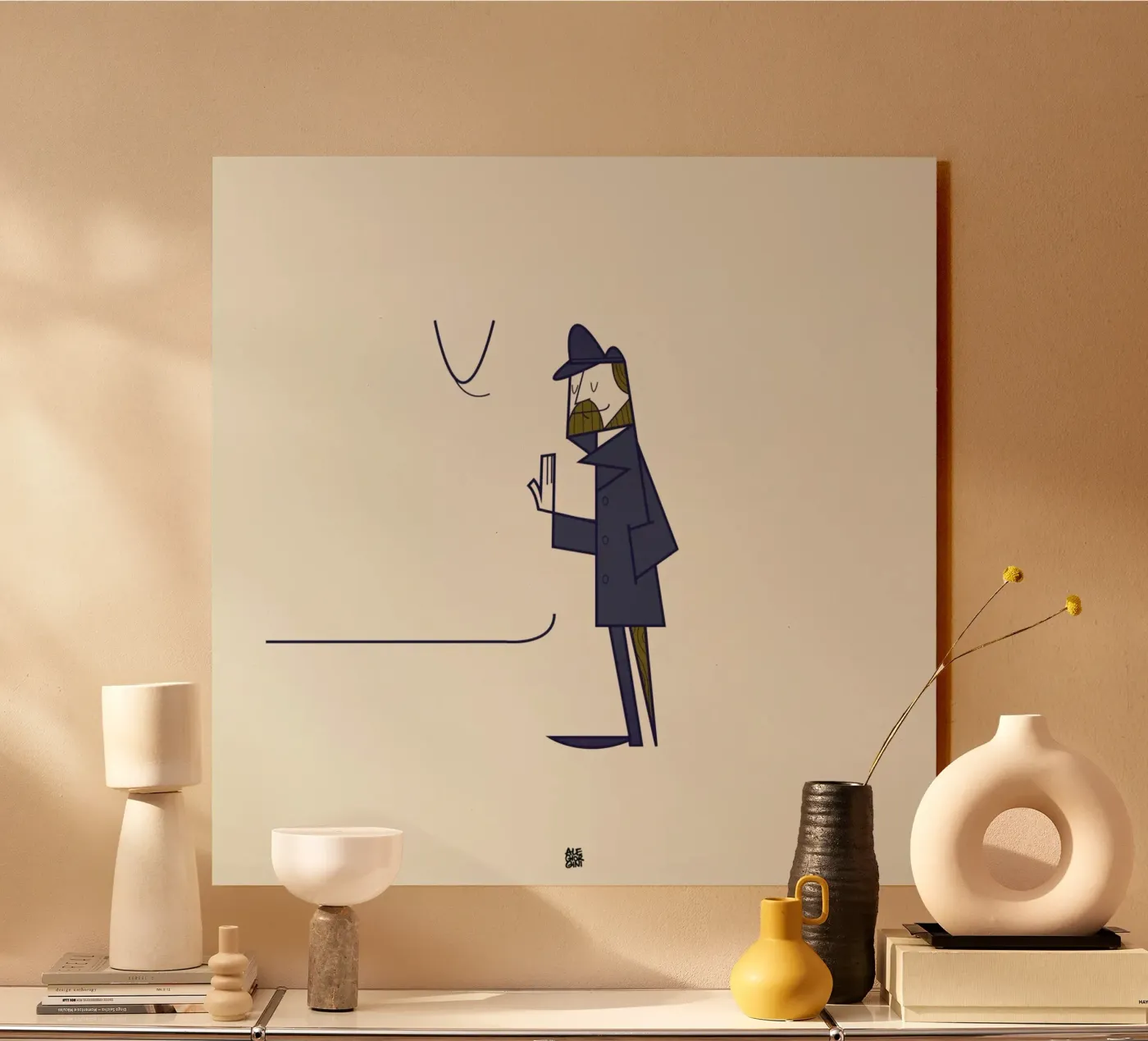 I'm lost in your immensity plexiglass da Ale Giorgini