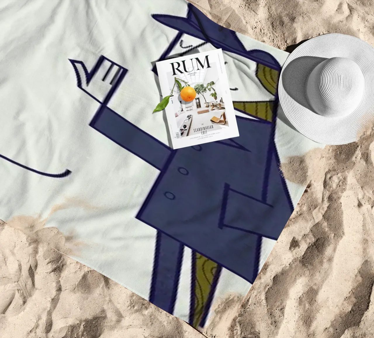 I'm lost in your immensity telo mare da Ale Giorgini