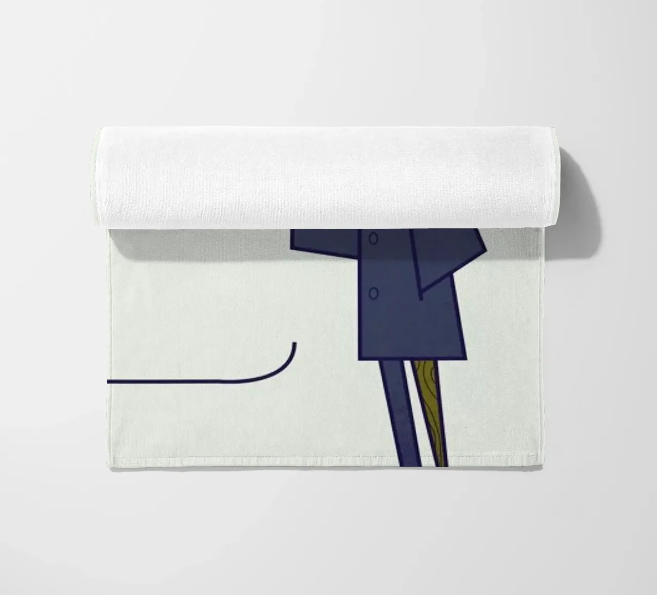 I'm lost in your immensity beach towel by Ale Giorgini