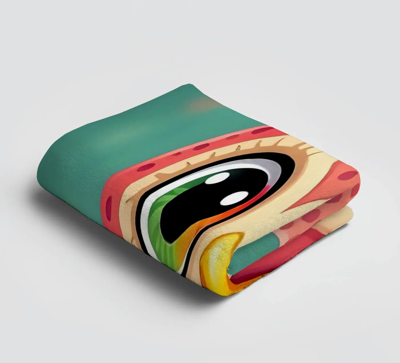 Uill_2 badhanddoek van Tierisch bunt by LK