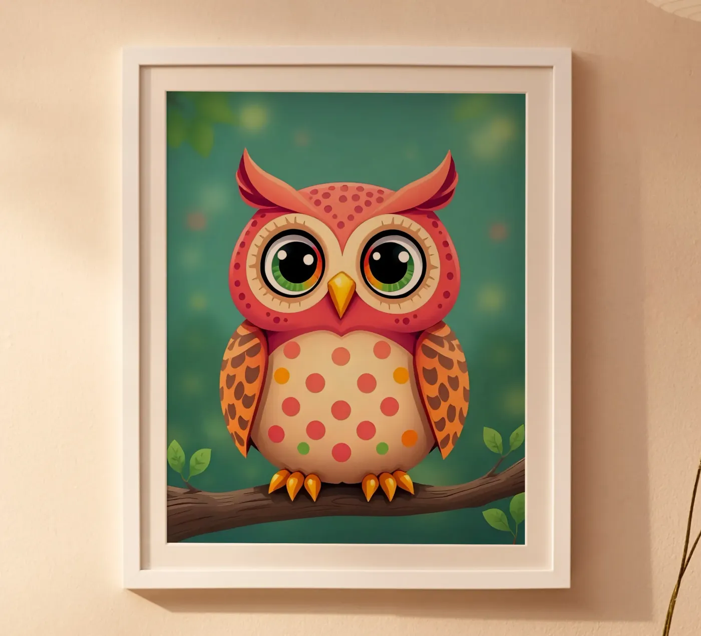 Uill_2 poster van Tierisch bunt by LK