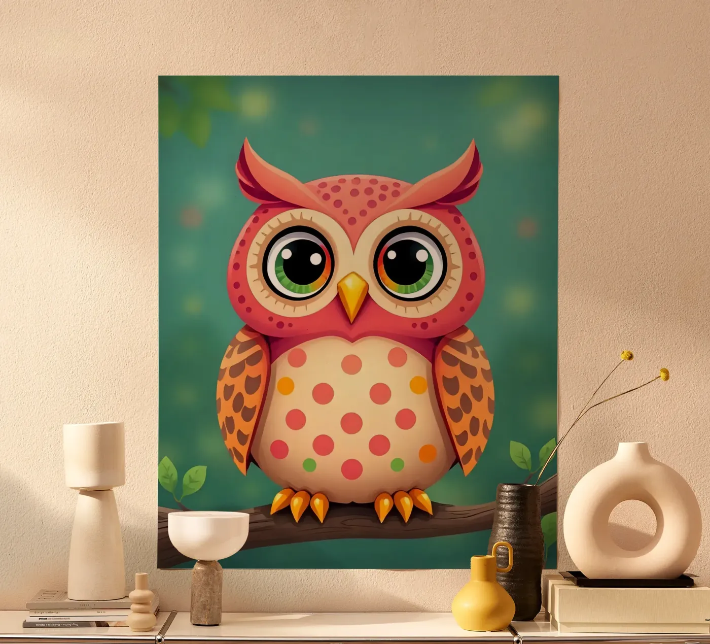 Uill_2 poster van Tierisch bunt by LK