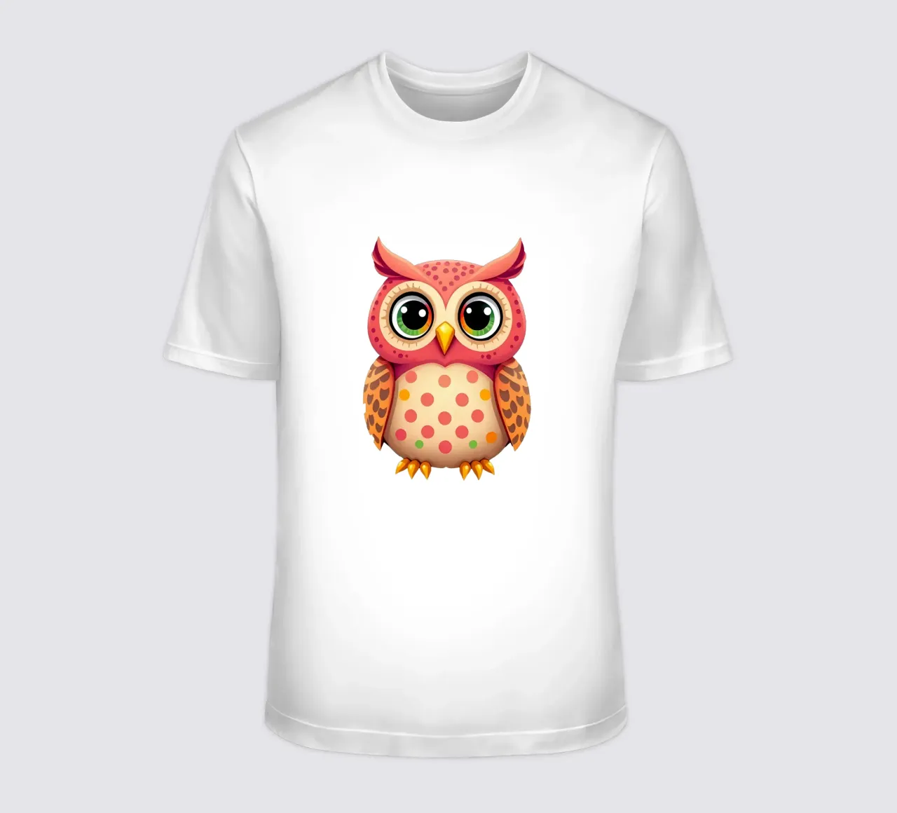 Gufo_2a t-shirt da Tierisch bunt by LK